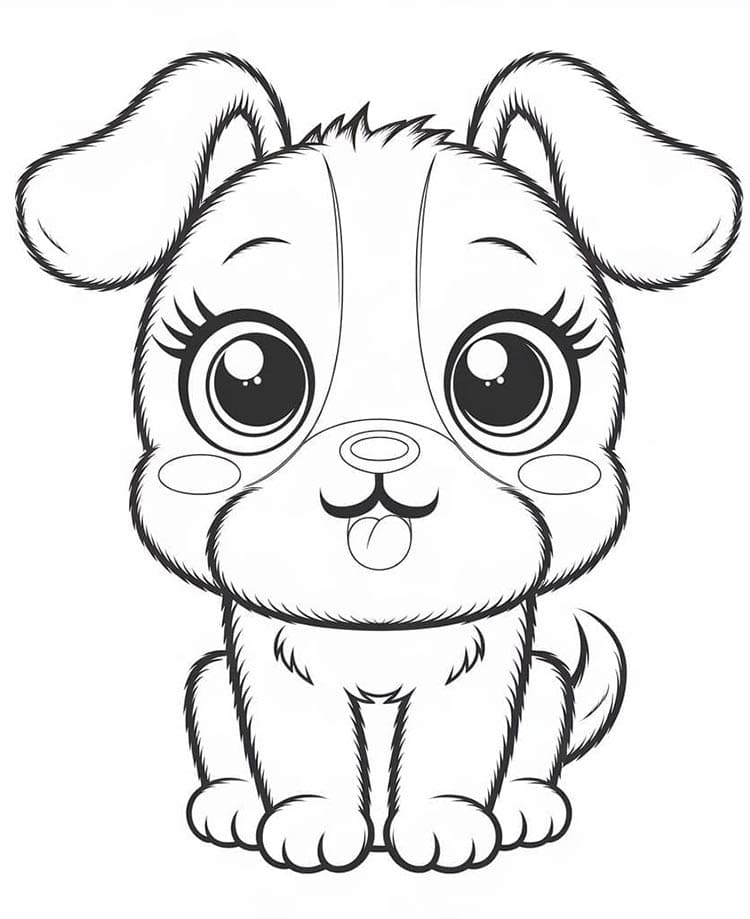 Cane a Costo Zero da colorare