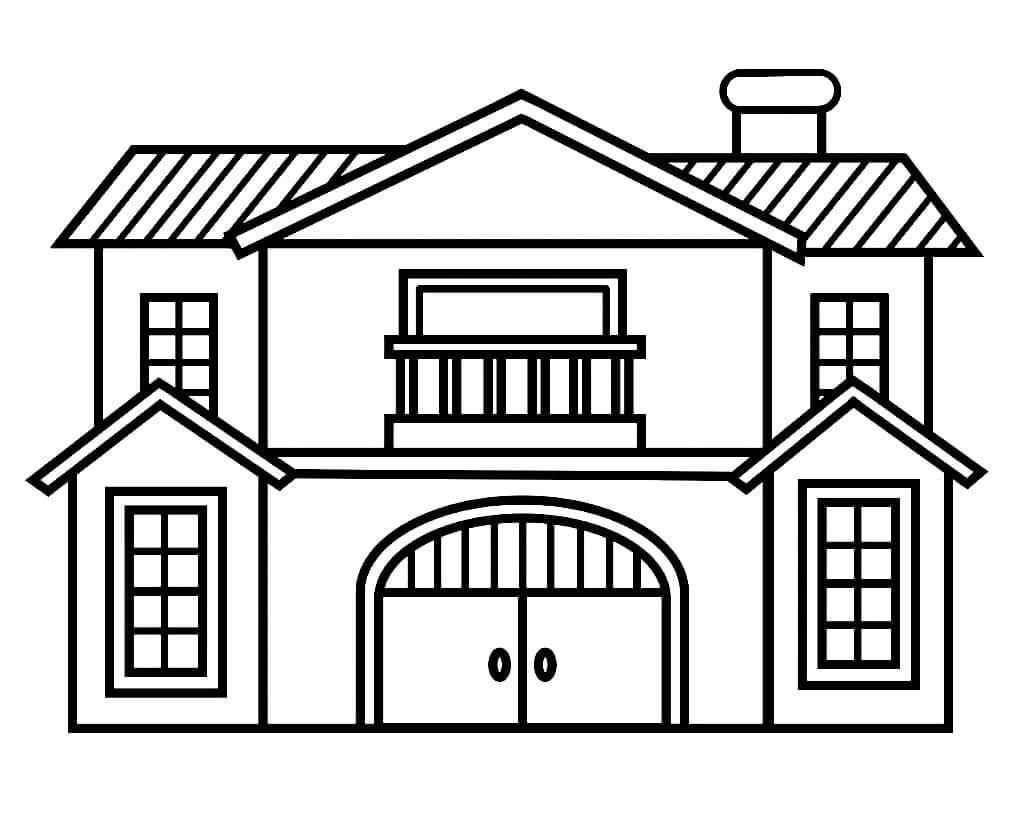 Casa Bello da colorare