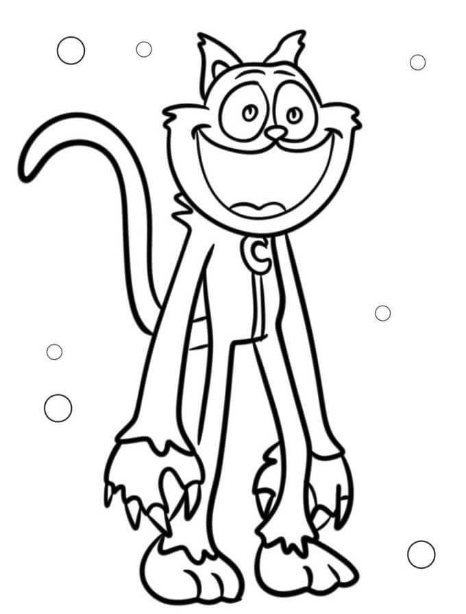 Catnap Gratuita Stampabile da colorare