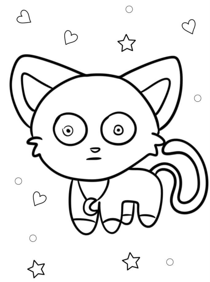 Catnap Gratuita per Bambini da colorare