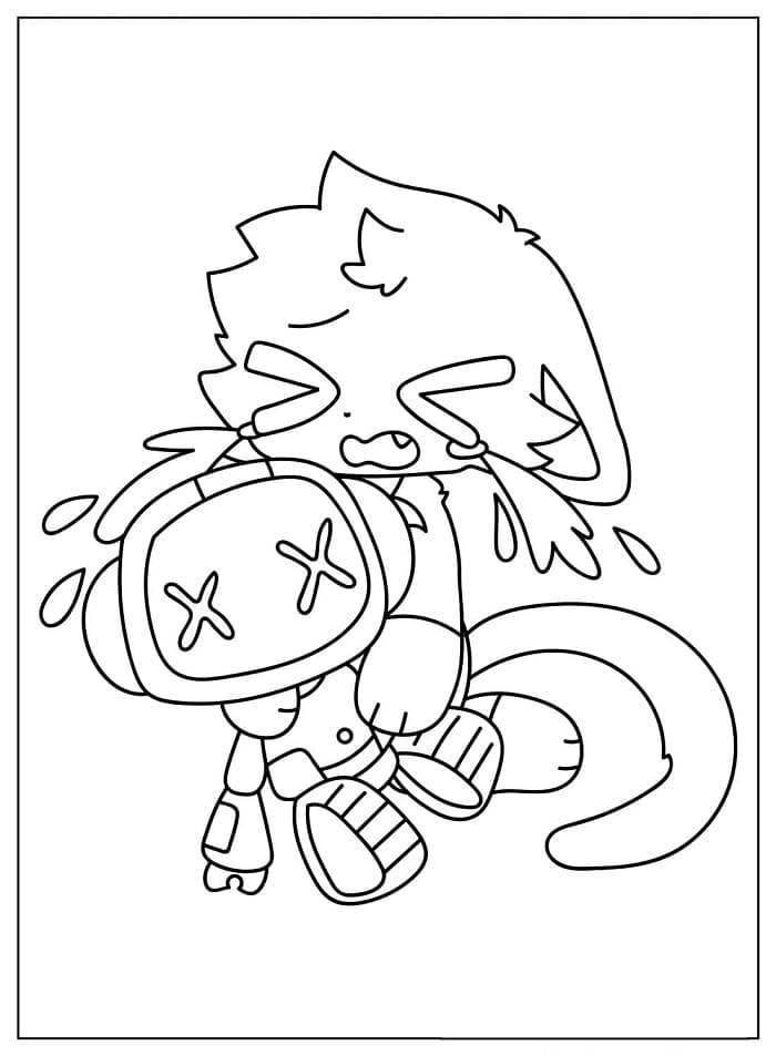 Catnap Poppy Playtime da colorare