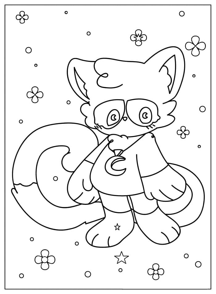 Catnap Smiling Critters da colorare