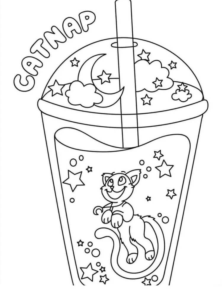 Catnap per Bambini di 2 Anni da colorare