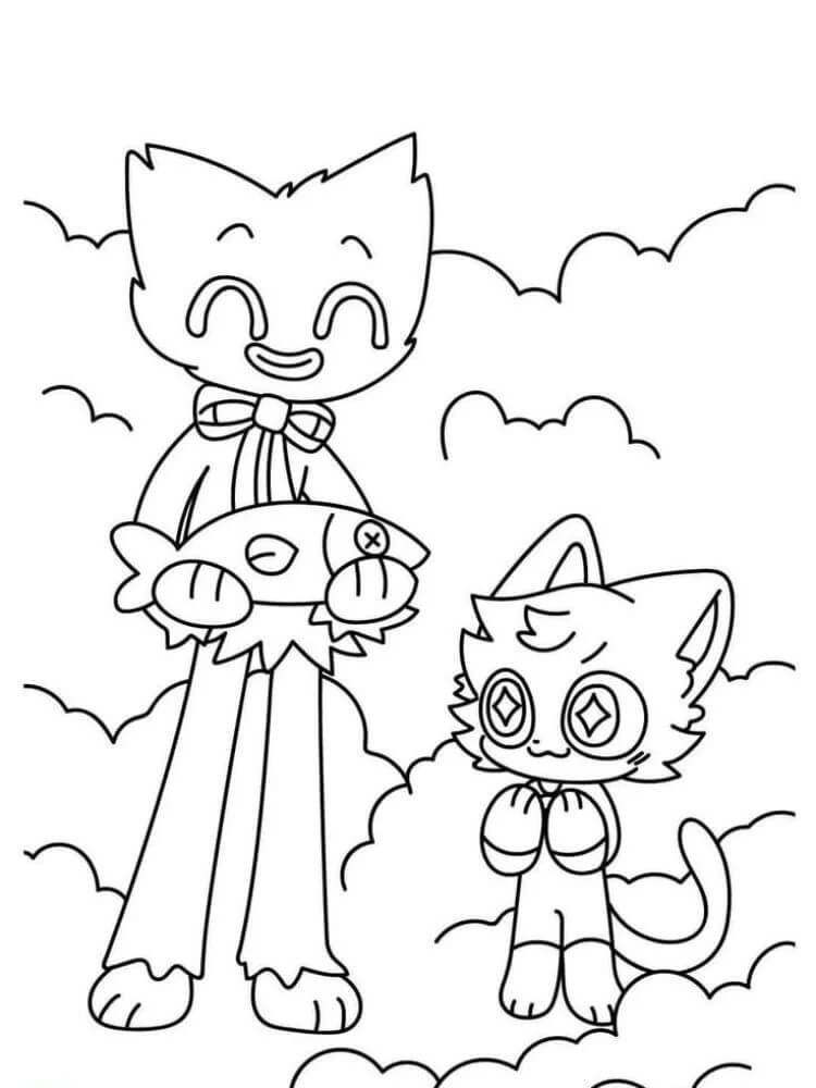 Catnap per Bambini da colorare