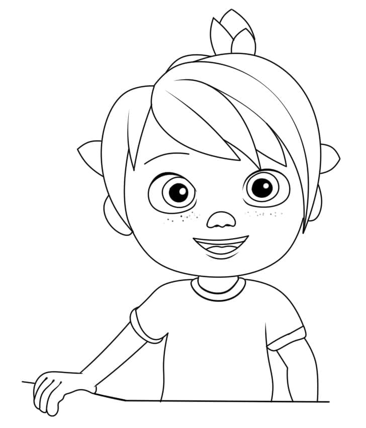 Cocomelon (7) da colorare