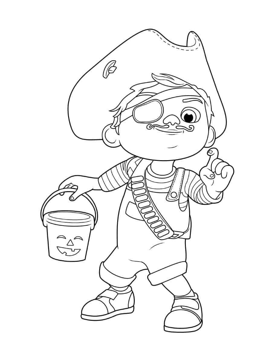 Cocomelon stampabile da colorare