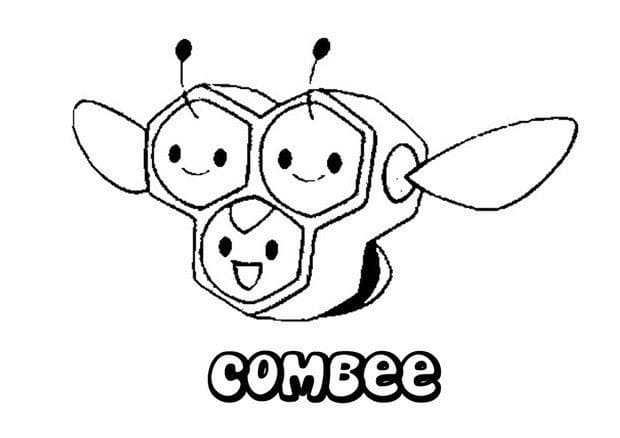 Combee Pokemon da colorare