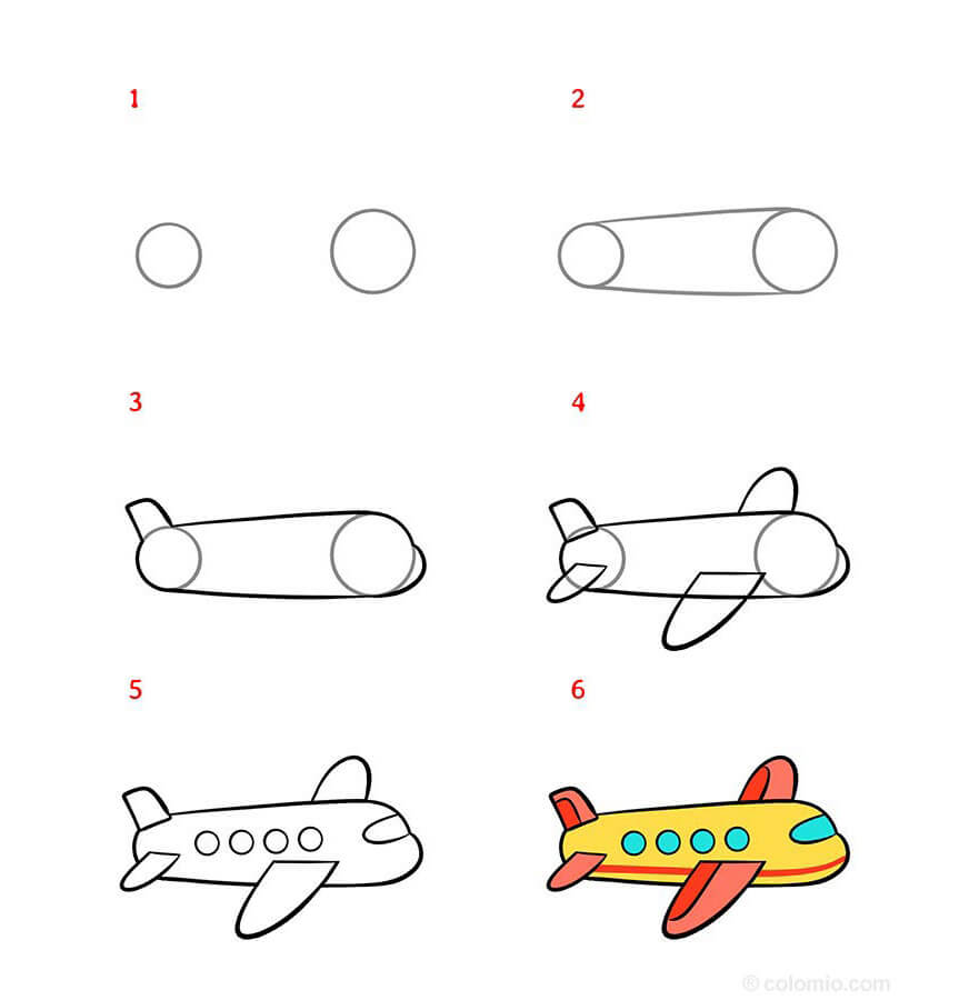 Come Disegnare un Aereo: Guida Facile Passo Dopo Passo
