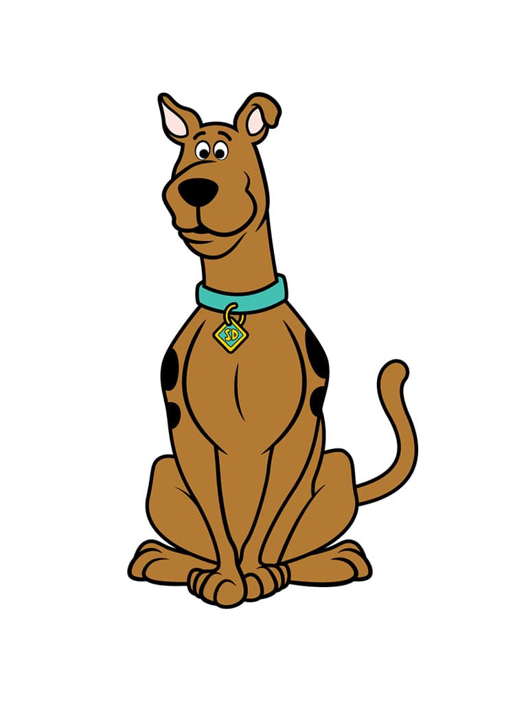 Come Disegnare Scooby-Doo da colorare