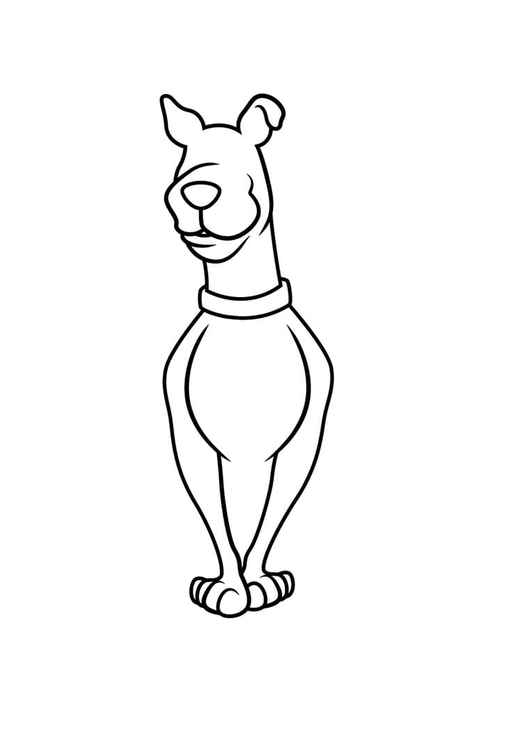 Come disegnare Scooby-Doo passo (6)
