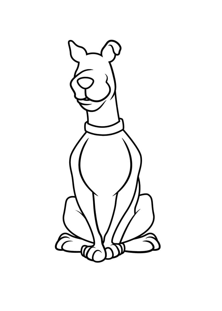 Come disegnare Scooby-Doo passo (7)
