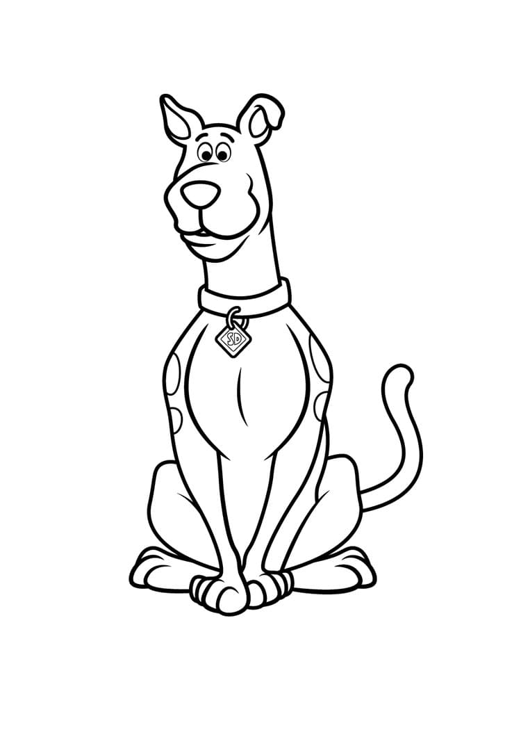 Come disegnare Scooby-Doo passo (9)