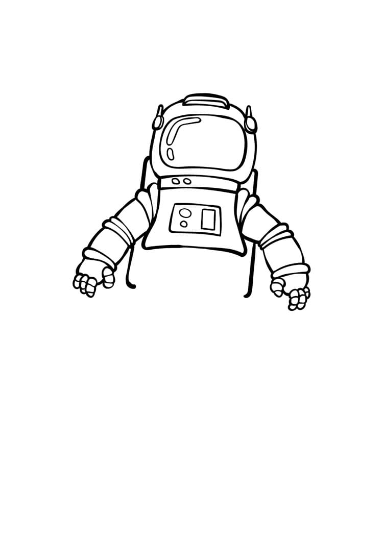 Come disegnare astronauta passo (3)