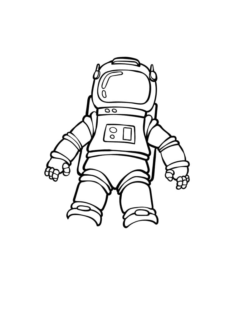 Come disegnare astronauta passo (4)