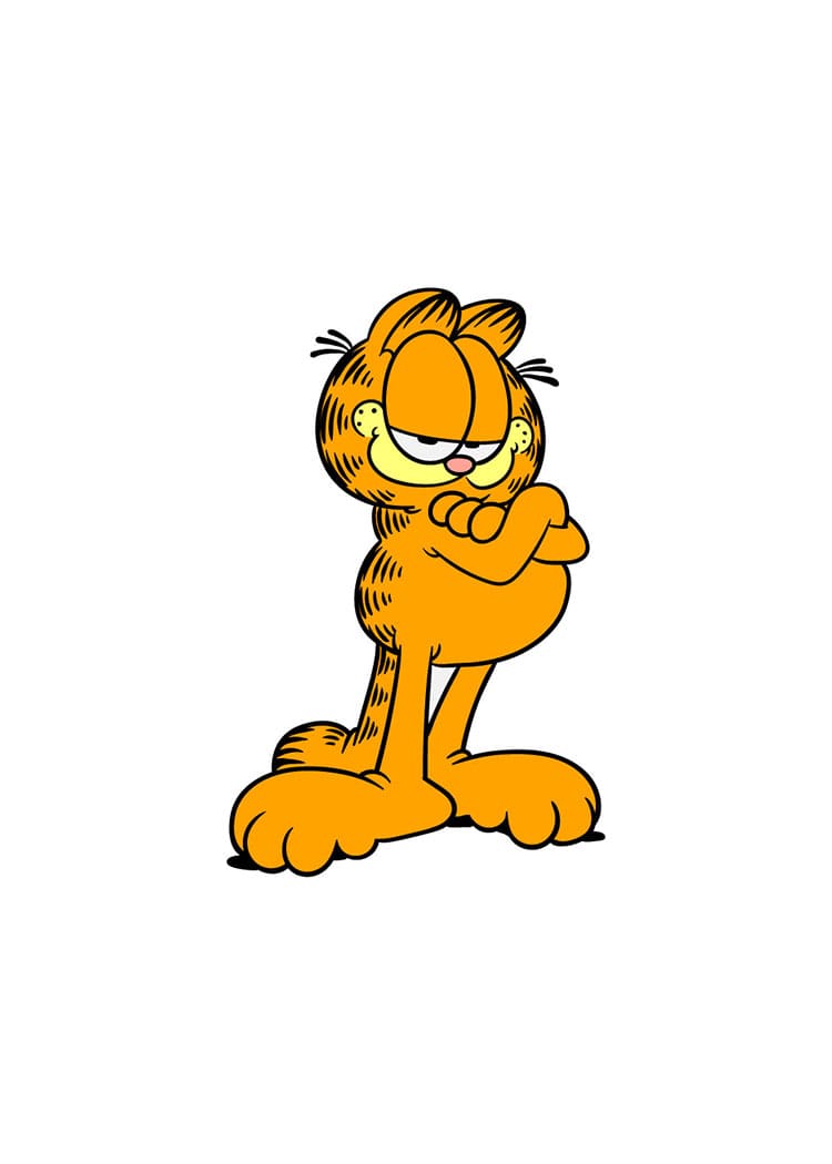 Come Disegnare Garfield da colorare