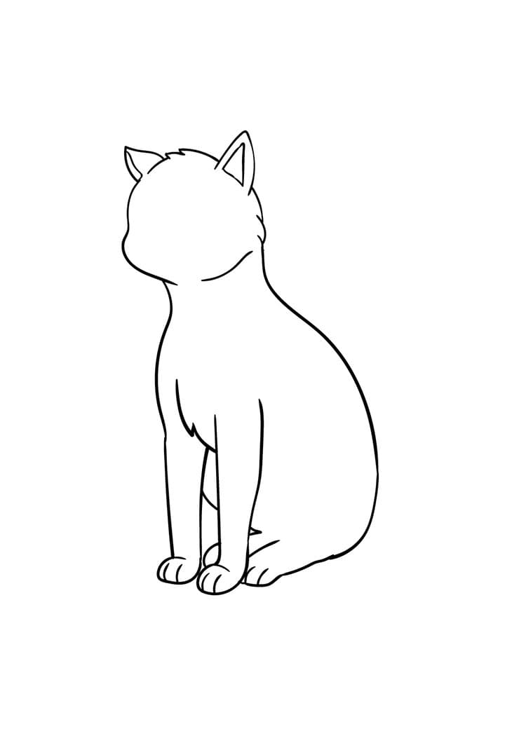 Come disegnare gatto passo (6)