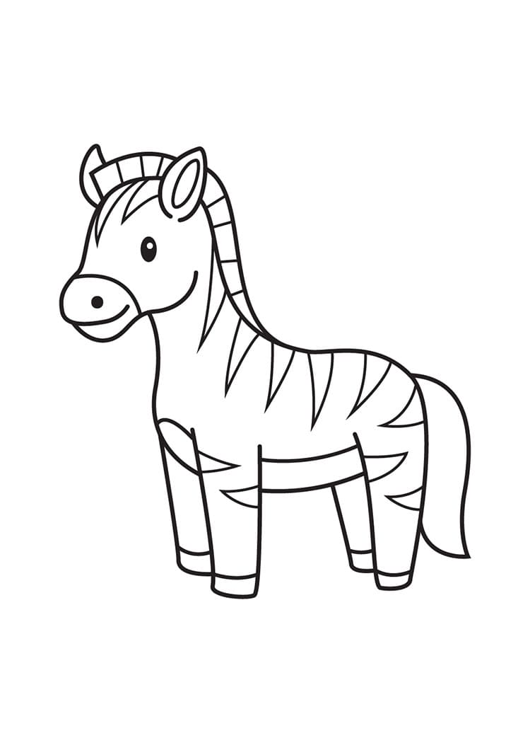 Come disegnare zebra passo (9)