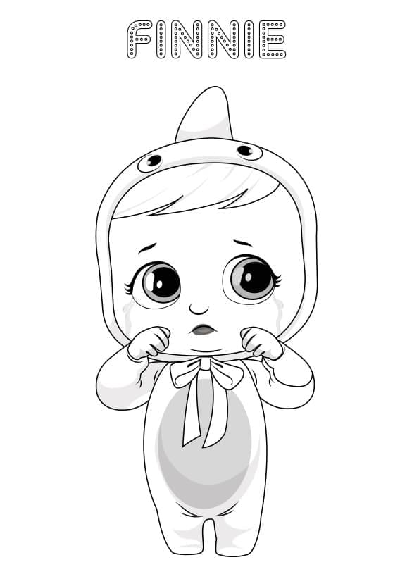 Cry Babies 3 da colorare