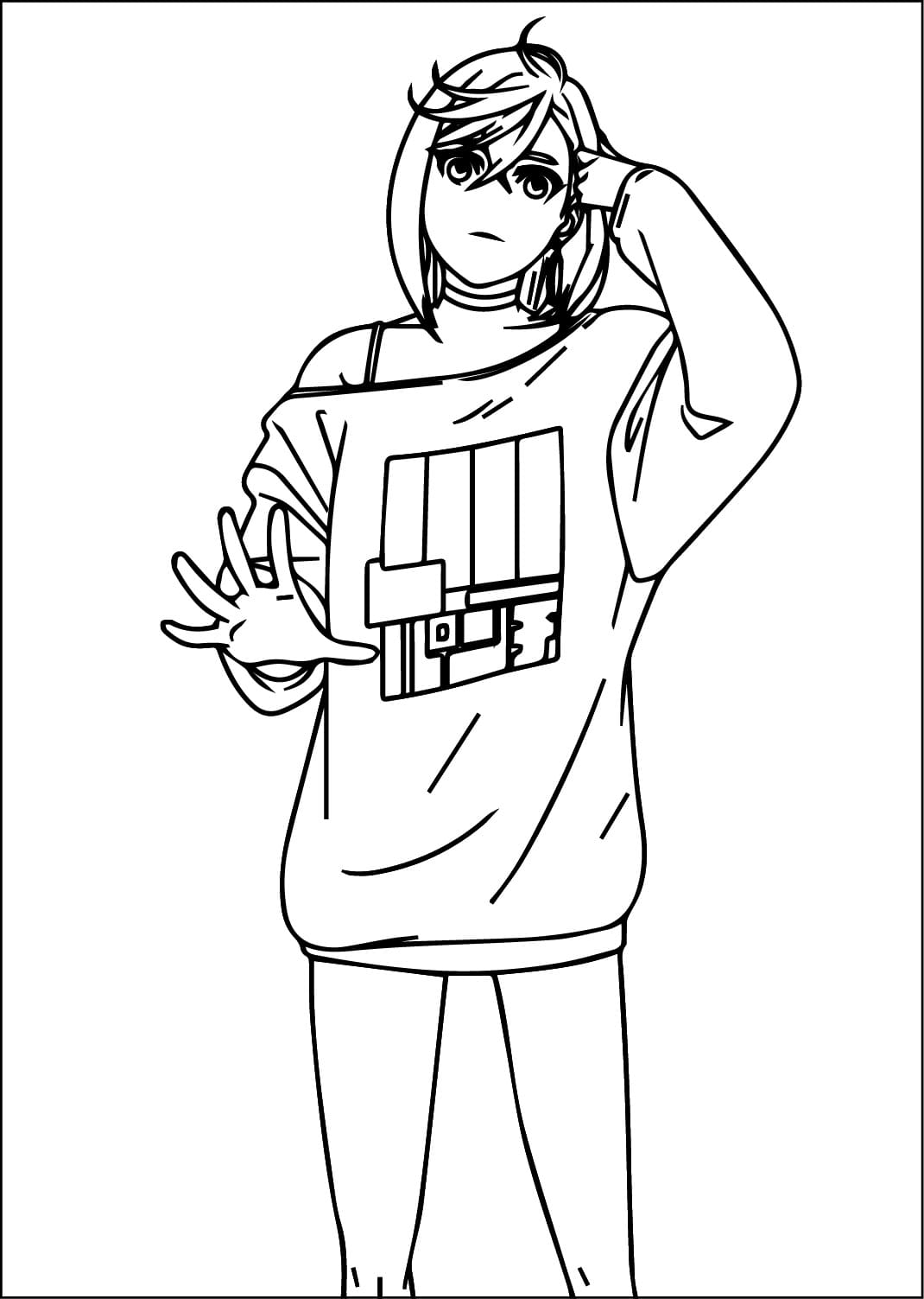 Dandadan Anime da colorare