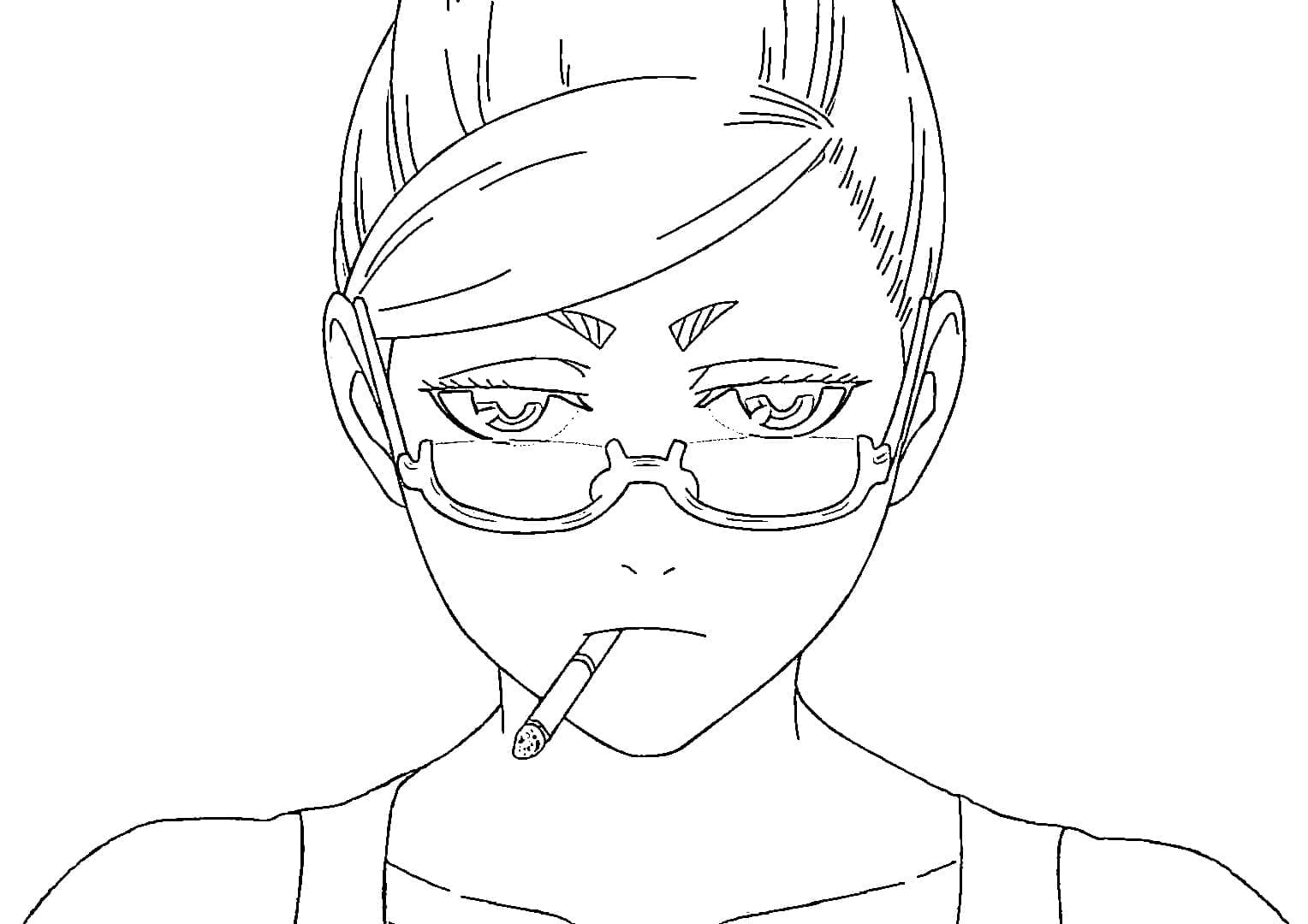 Dandadan Libero da colorare