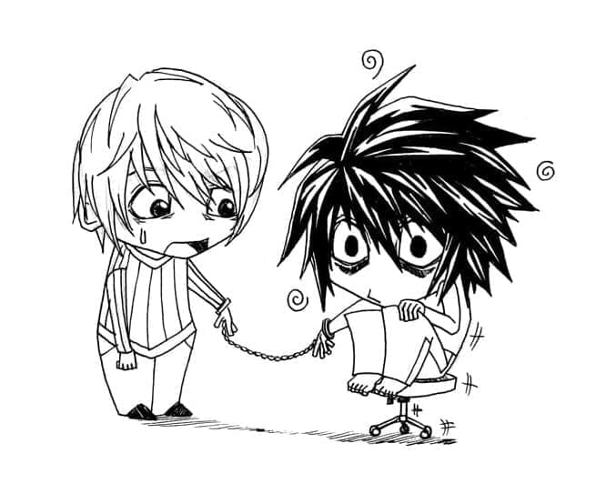 Death Note a Costo Zero da colorare