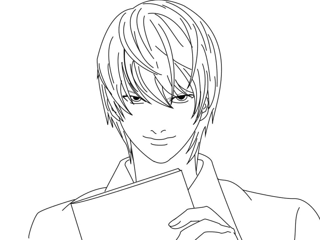 Death Note per Bambini da colorare