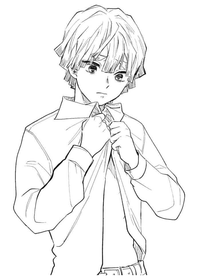 Demon Slayer (25) da colorare