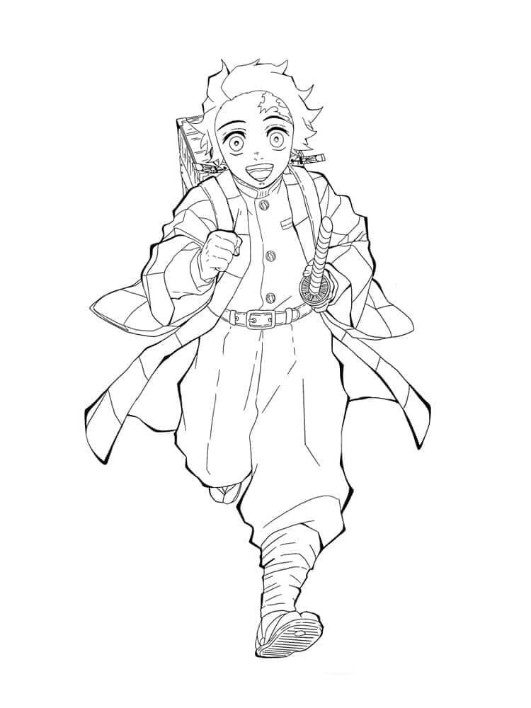 Demon Slayer (8) da colorare