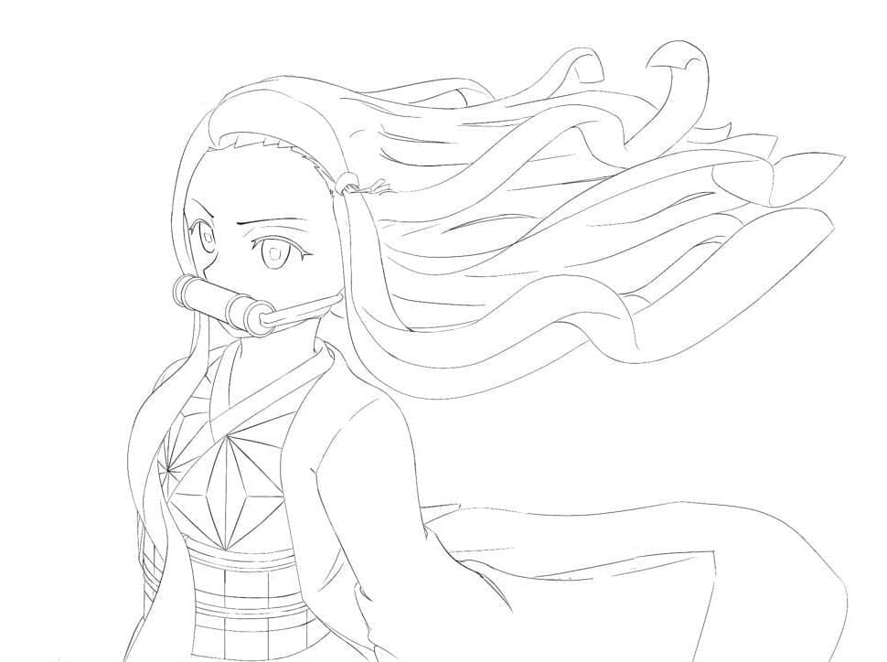 Demon Slayer Anime da colorare