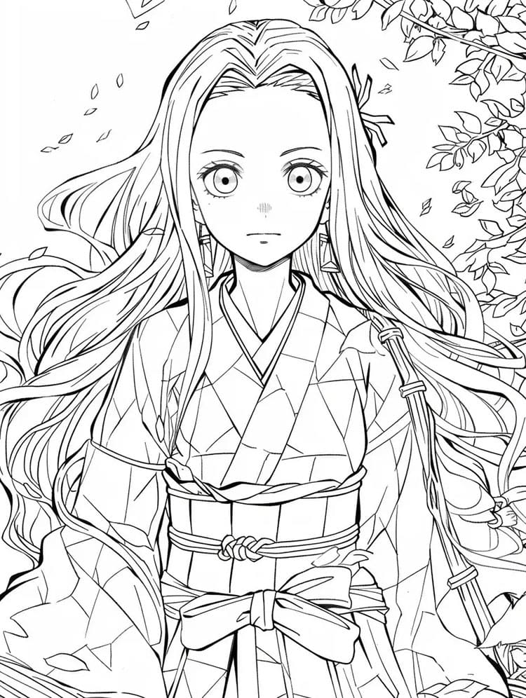 Demon Slayer Libero da colorare