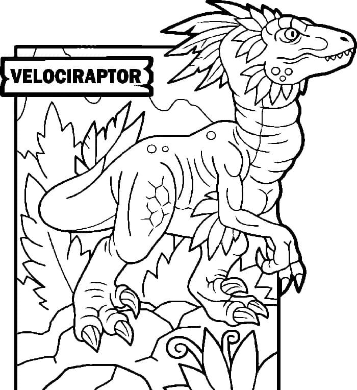 Dinosauro Piccolo da colorare