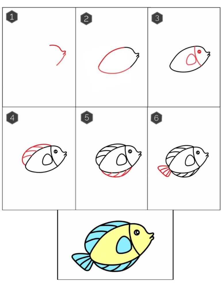 Disegno di un Pesce Tropicale: Come Riuscirci in 3 Mosse