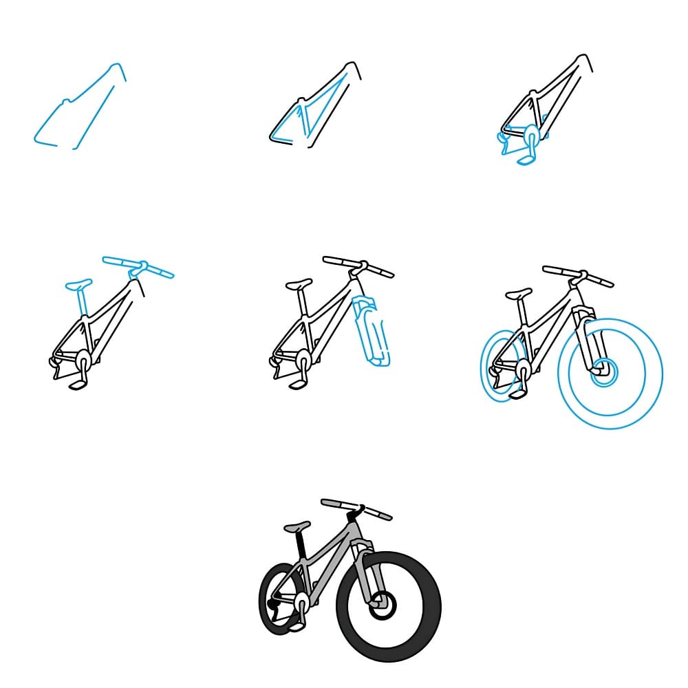 Come Disegnare una Bicicletta Senza Sbagliare le Proporzioni