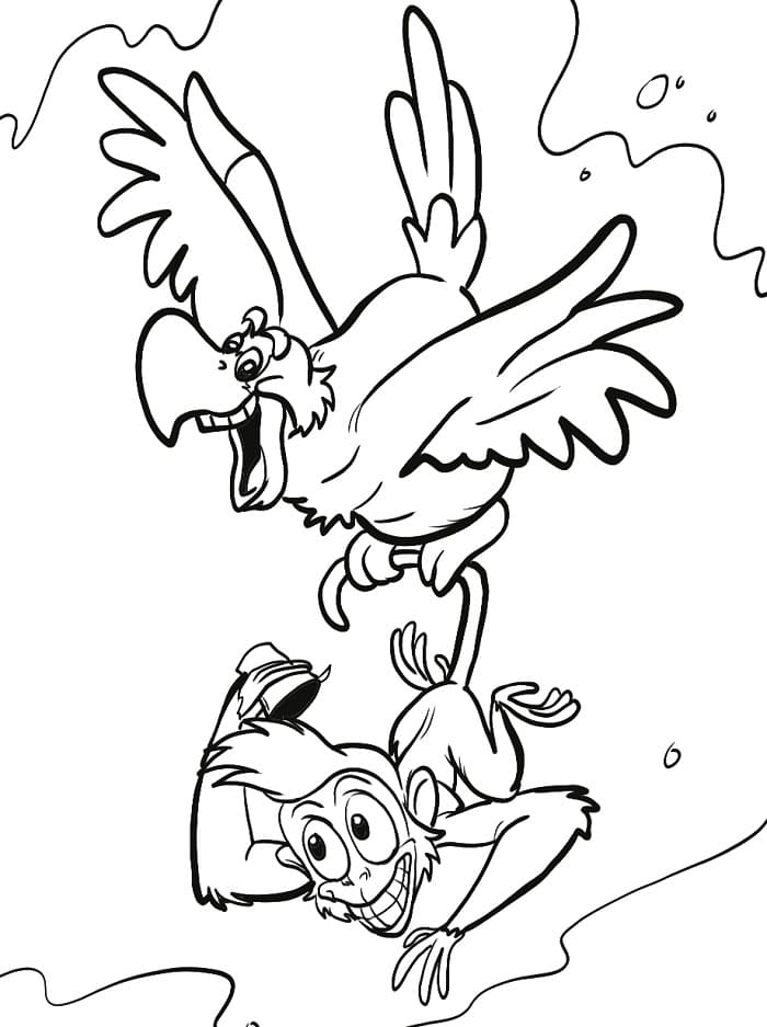 Disney Aladdin da colorare