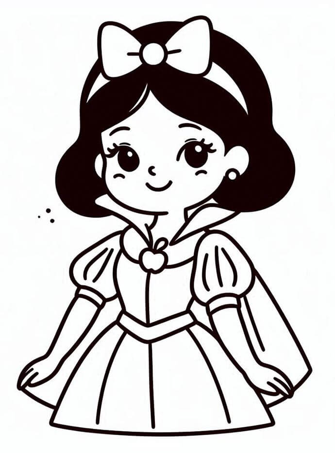 Disney Biancaneve E I Sette Nani da colorare