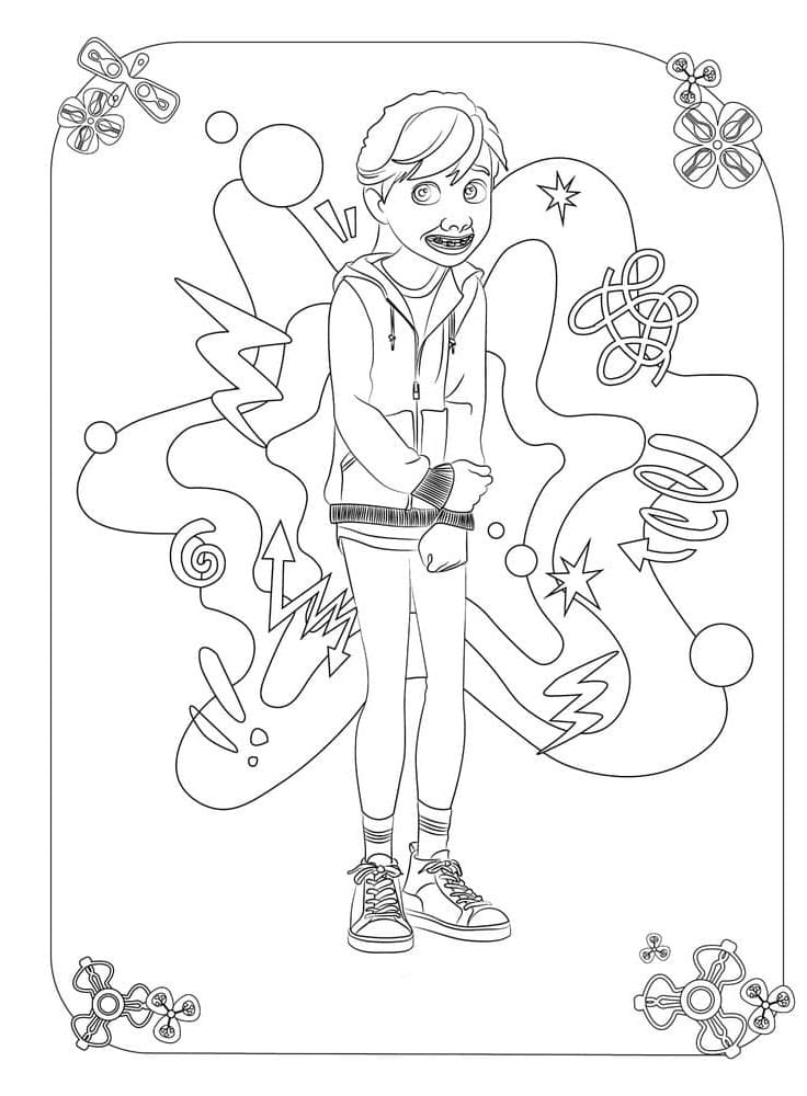 Disney Inside Out 2 da colorare