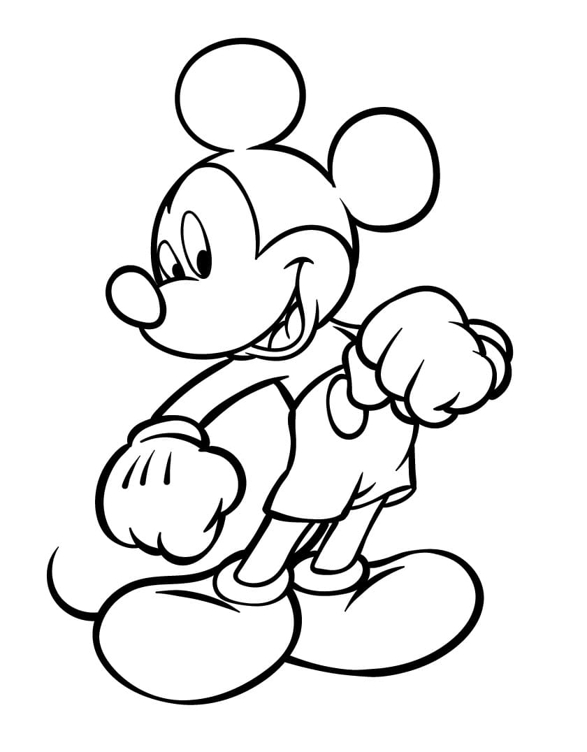 Disney Topolino da colorare