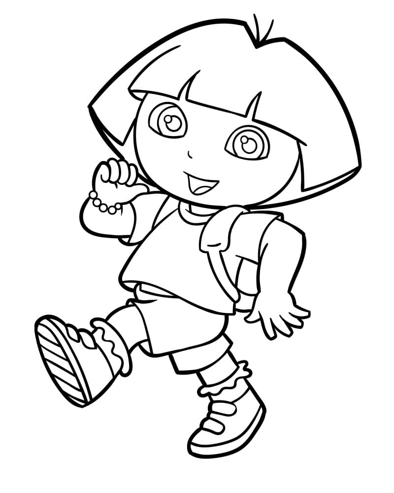 Dora Adorabili da colorare