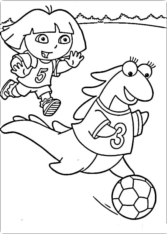 Dora Simpatici da colorare