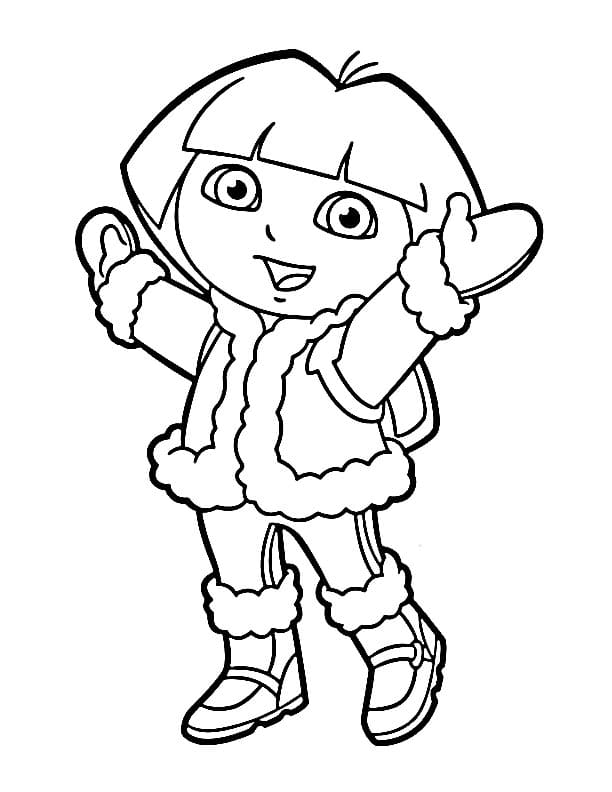 Dora Stampabili da colorare