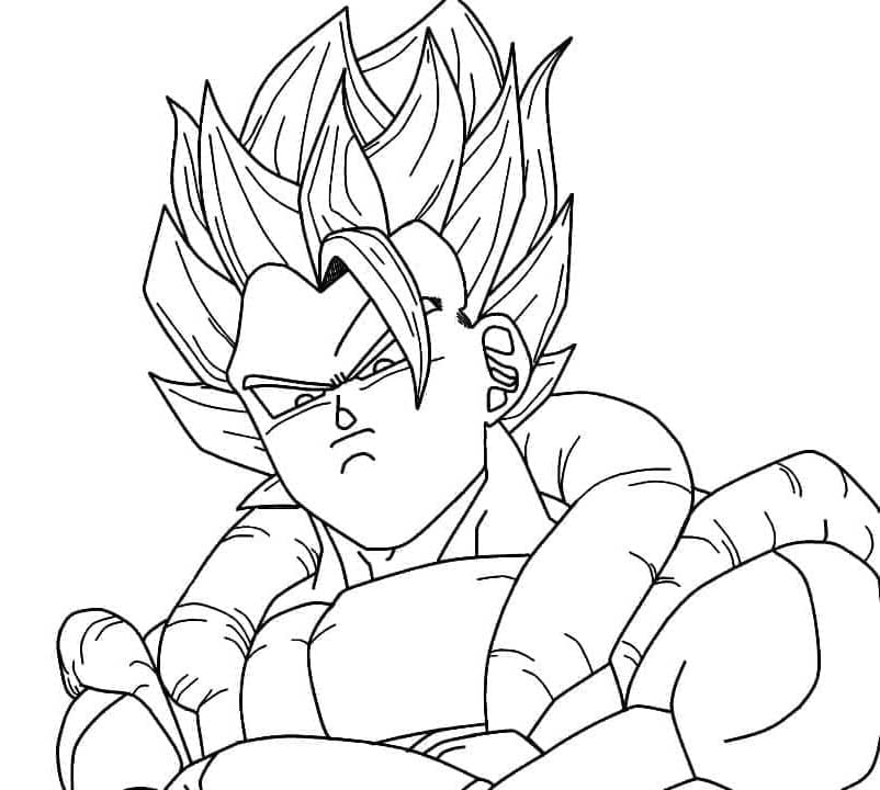Dragon Ball Z Eccezionale da colorare