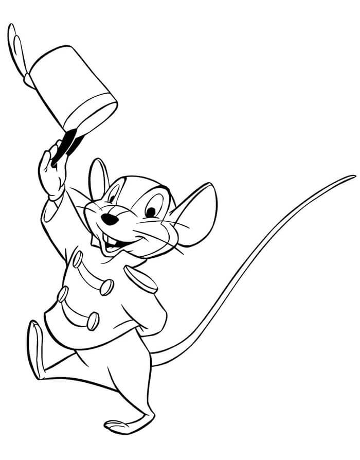 Dumbo Gratuiti da Stampare da colorare