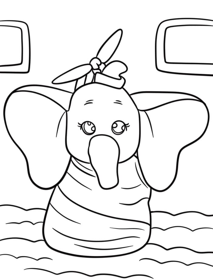 Dumbo Graziosi da colorare