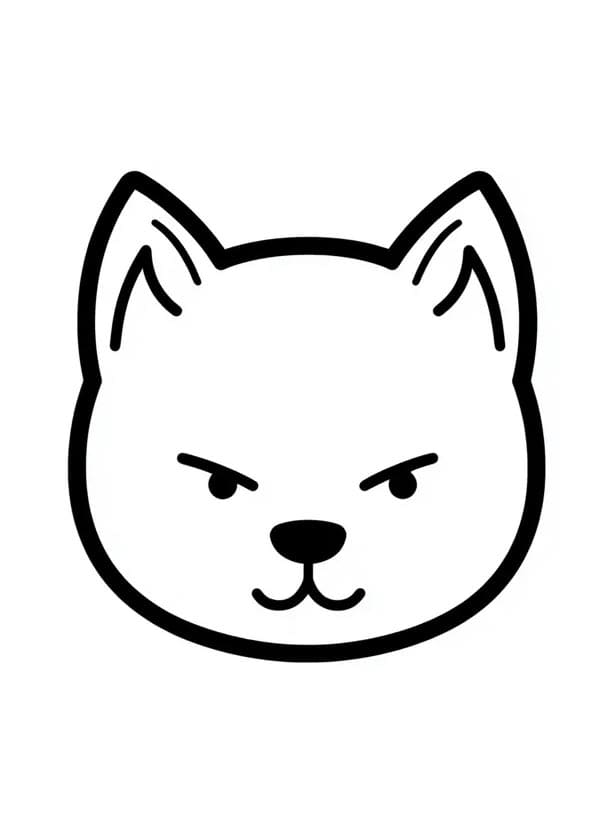 Emoji Gratuito Stampabile da colorare