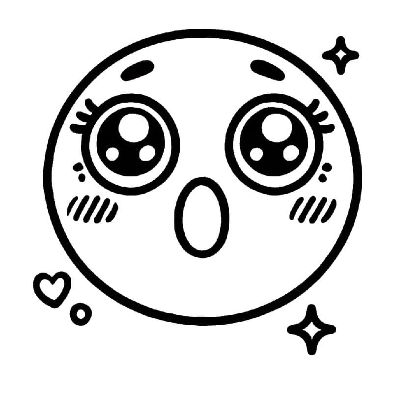 Emoji Gratuito da colorare