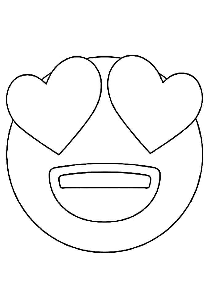 Emoji per Bambini di 4 Anni da colorare