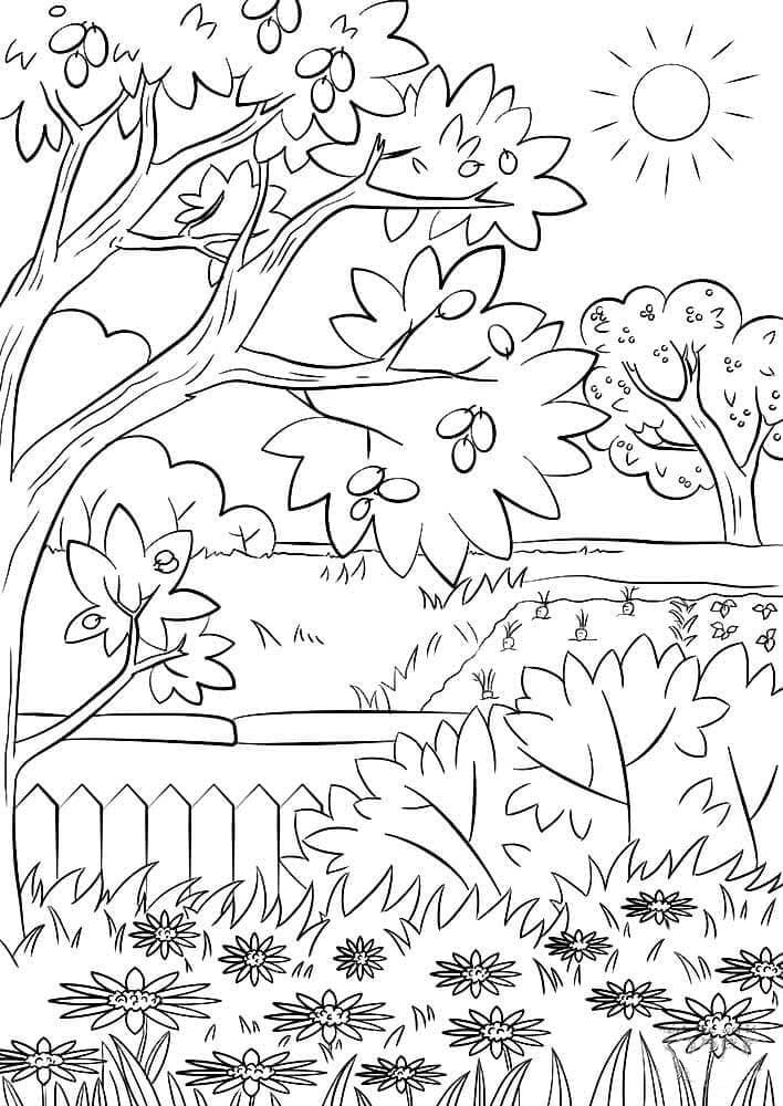 Estate (7) da colorare