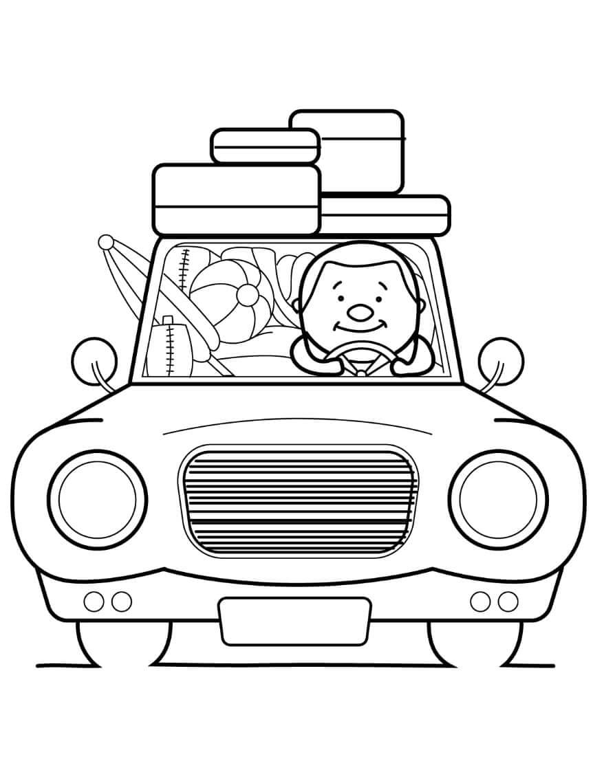 Estate Stampabile Gratuita da colorare