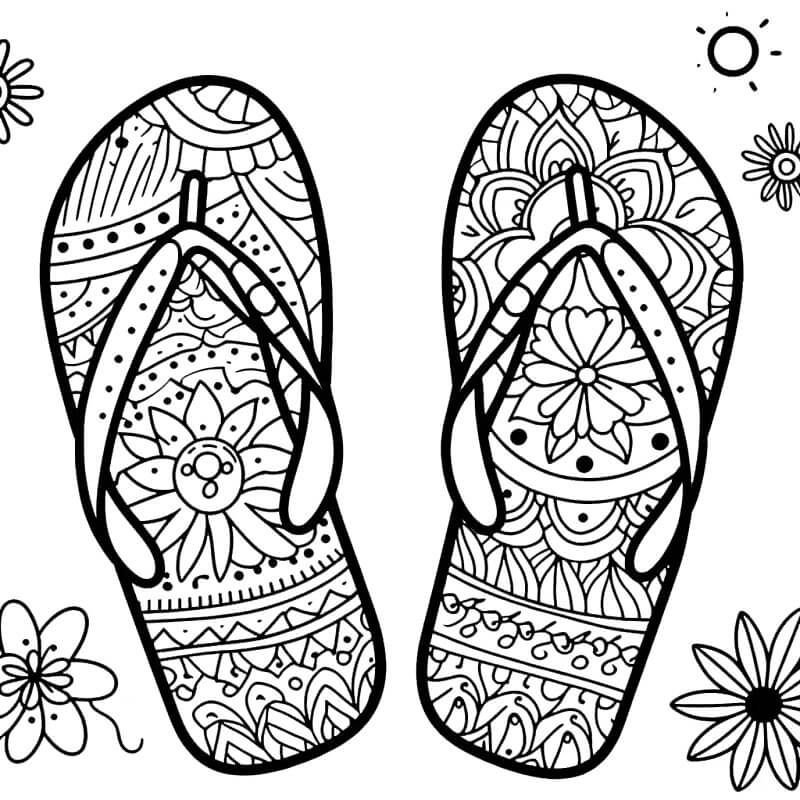 Estate Stampabile Libera da colorare