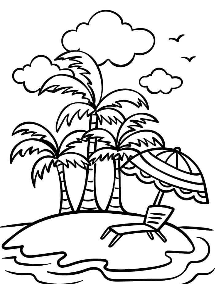 Estate Straordinaria da colorare